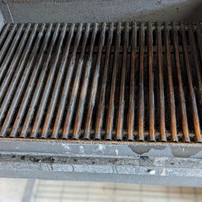 Weber Silver Grill with Tank, Good Shape