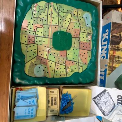 Vintage Oil King Board Game