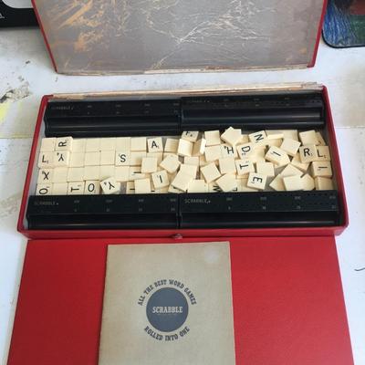 Vintage 1948 Scrabble Board Game