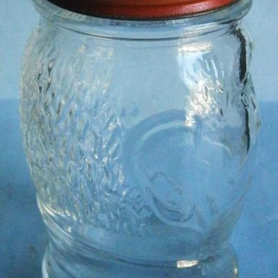 2 NASH'S  "LUCKY JOE" Still Bank Mustard Jars