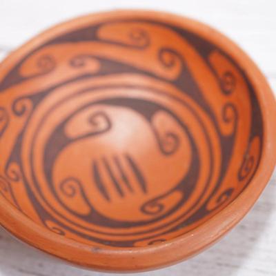 BERTHA KINALE WALPI HOPI PUEBLO SM POTTERY CLAY BOWLS- PAIR