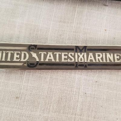 U.S. Marine Corps Mameluke Dress Sword by Hilborn-Hamburger With Leather case