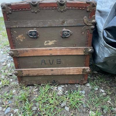 Antique Steamer Trunk
