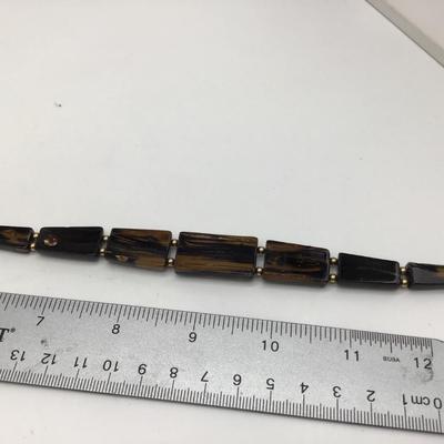 Vintage Bracelet Screw Clasp plastic Type