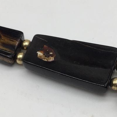 Vintage Bracelet Screw Clasp plastic Type
