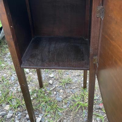 Antique pot cupboard