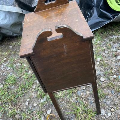 Antique pot cupboard