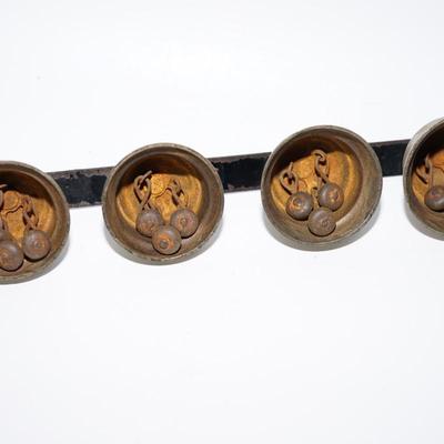 ANTIQUE METAL GENERAL STORE BELLS FOR THE ABOVE THE DOOR.