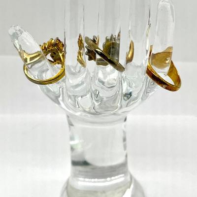 Lot of three cocktail rings