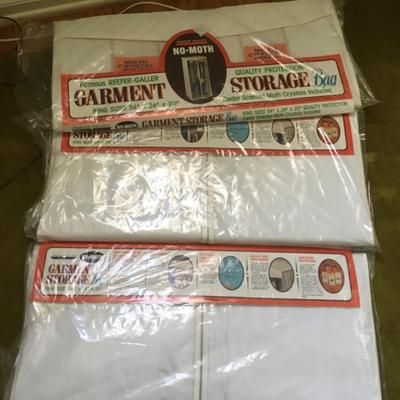 Vintage garment bags