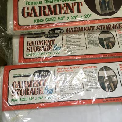 Vintage garment bags