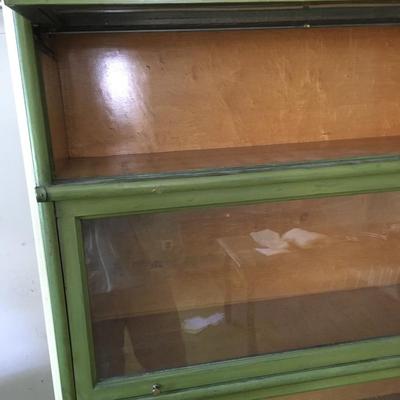 Vintage barrister style bookcase
