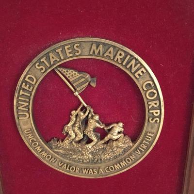 United States Marine Corp Placque