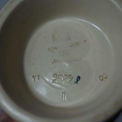 ANTIQUE ENGRAVED METTLACH BEER STEIN 2582 "SPEECH OF A FOOL" 1/2 LITER WITH PEWTER LID