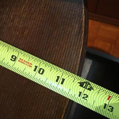 Wood accent table