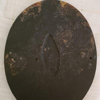 Heavy cast iron eagle plaque Eagle Hose no. 2 Fire insurance