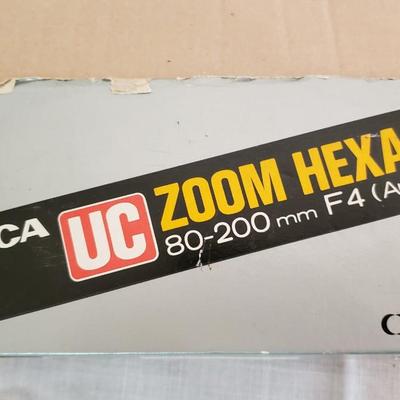 Konica Zoom Hexanon 80-200 mm F4 lens