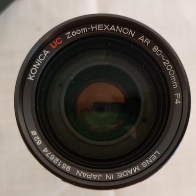 Konica Zoom Hexanon 80-200 mm F4 lens