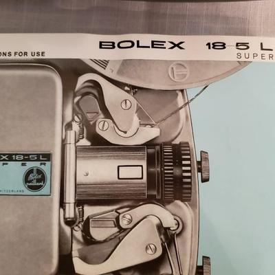 Bolex super 8 projector