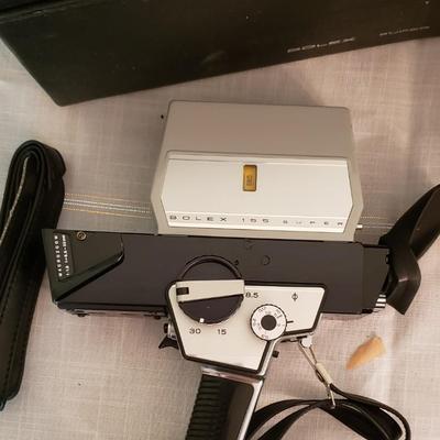 Bolex movie camera