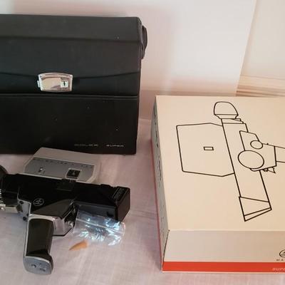 Bolex movie camera