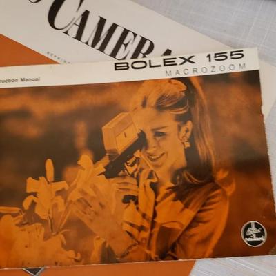 Bolex movie camera