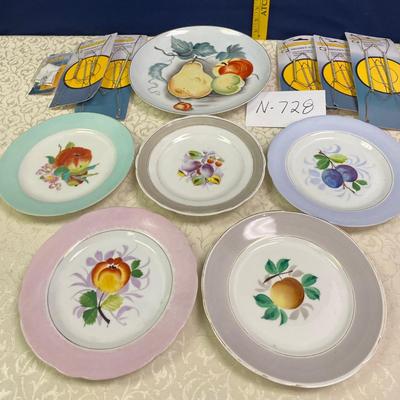 Fruit Plates and Hangers