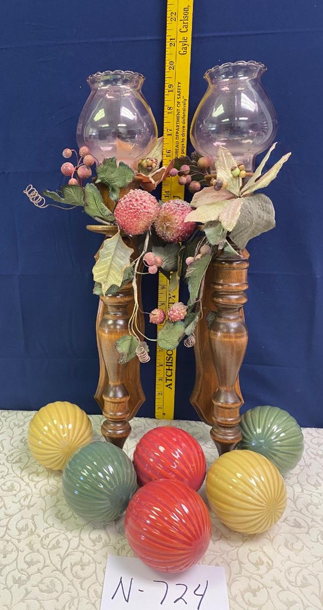 Candle Holders & Decor Balls