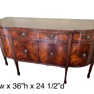Mahogany Dinning Room Buffet