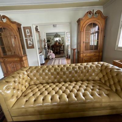 Large Leather Sofa