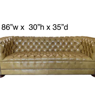 Large Leather Sofa