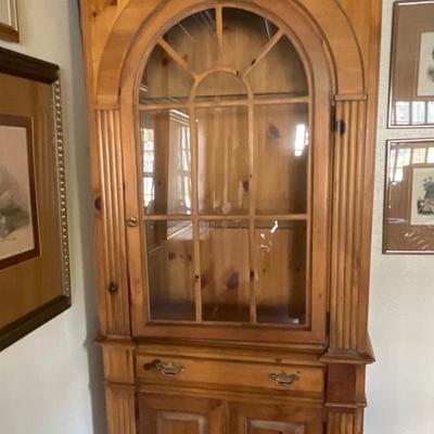 Tall Maple Cabinet
