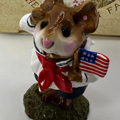 Wee Forest Folk Stars and Stripes M-168