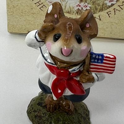 Wee Forest Folk Stars and Stripes M-168