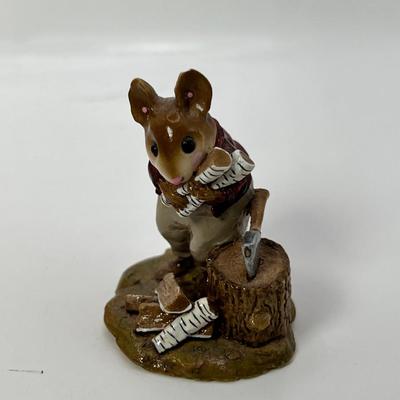 Wee Forest Folk Woody Wood Mouse M-2443