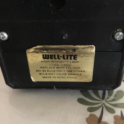 Vintage Well Lite collapsible lamp MCM