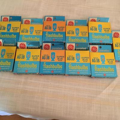 Vintage flash bulbs