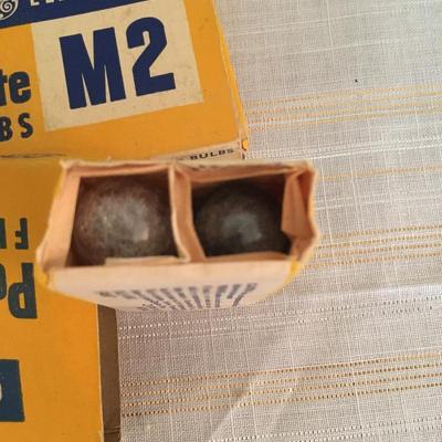 Vintage PowerMite flashbulbs