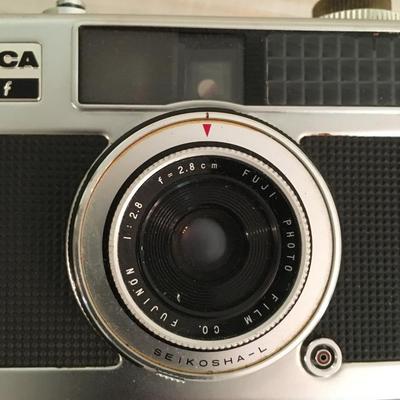 Fujica half frame camera