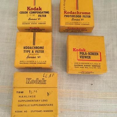 Vintage Kodak camera accessories
