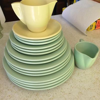 Boontonware plastic Melmac dishes