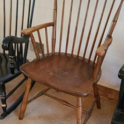Stickley cherry valley Fan Back Windsor chair