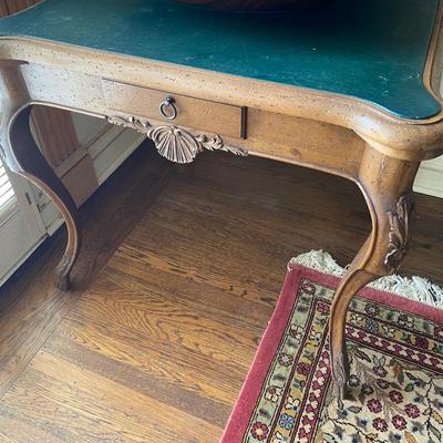 Beautiful Card Table with Drink Holders  and 4 Drawers