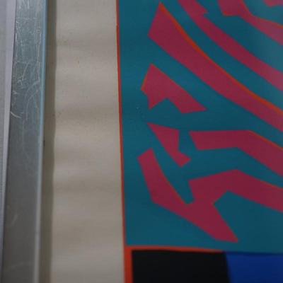 JERGEN REIPKA GERMAN CONTEMPORARY ARTIST ORIGINAL SERIOGRAPH SIGNED/NUMBERD