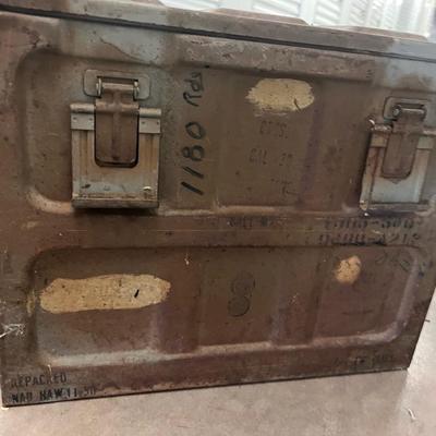 Vintage military Storage box