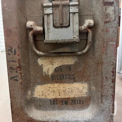 Vintage military Storage box