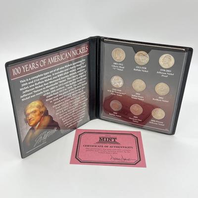 FIRST COMMEMORATIVE MINT INC ~ 100 Year Of American Nickels