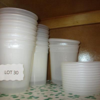 Assorted Plastic/Paperware