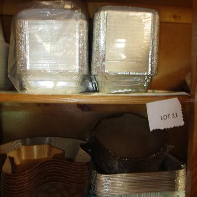 Disposable Foil Containers/Paper Bake Pans