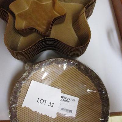 Disposable Foil Containers/Paper Bake Pans